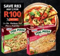Checkers Dr. Oetker Ital Pizza Familia offer