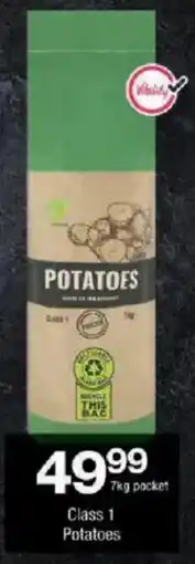 Checkers Class 1 Potatoes offer