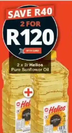 Checkers Helios Pure Sunflower Oil offer