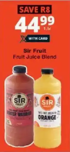 Checkers Sir Fruit Fruit Juice Blend offer