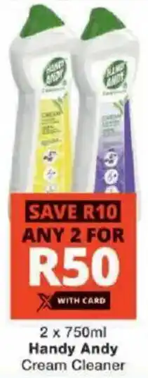 Checkers Handy Andy Cream Cleaner offer