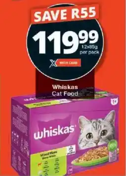 Checkers Whiskas Cat Food offer