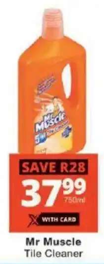 Checkers Mr Muscle Tile Cleaner offer
