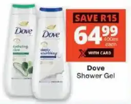 Checkers Dove Shower Gel offer
