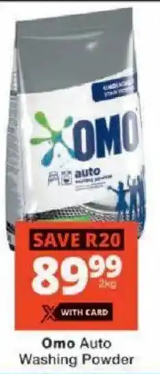 Checkers Omo Auto Washing Powder offer
