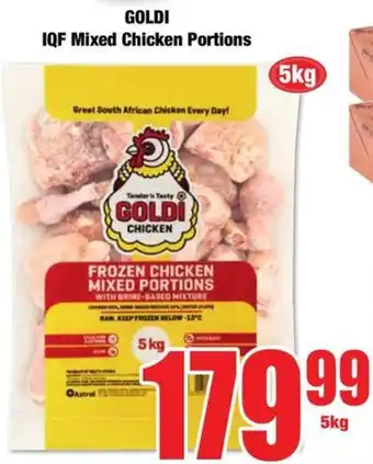 Boxer GOLDI IQF Mixed Chicken Portions offer
