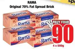 Boxer RAMA Original 70% Fat Spread Brick offer