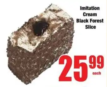 Boxer Imitation Cream Black Forest Slice offer