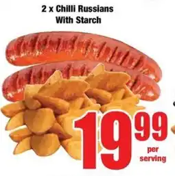 Boxer Chilli Russians With Starch offer