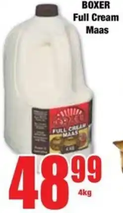 Boxer BOXER Full Cream Maas offer