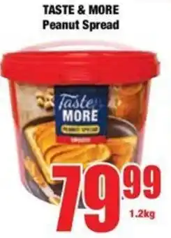 Boxer TASTE & MORE Peanut Spread offer