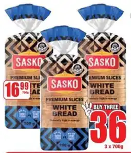 Boxer SASKO Premium Slices White Bread offer