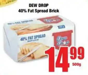 Boxer DEW DROP 40% Fat Spread Brick offer