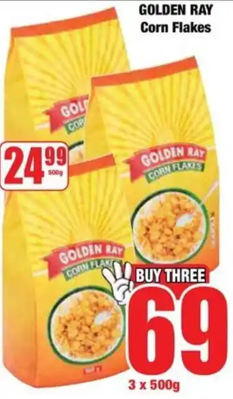 Boxer GOLDEN RAY Corn Flakes offer