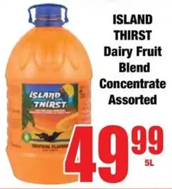 Boxer ISLAND THIRST Dairy Fruit Blend Concentrate Assorted offer