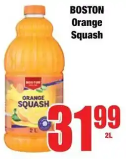 Boxer BOSTON Orange Squash offer