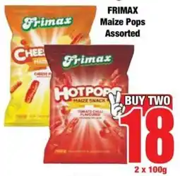 Boxer FRIMAX Maize Pops Assorted offer