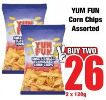 Boxer YUM FUN Corn Chips Assorted offer