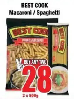 Boxer BEST COOK Macaroni/ Spaghetti offer