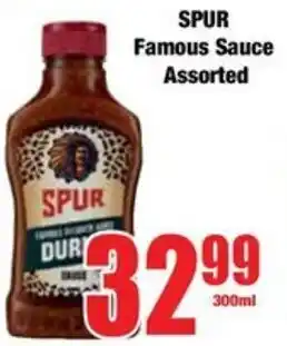 Boxer SPUR Famous Sauce Assorted offer