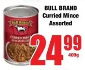 Boxer BULL BRAND Curried Mince Assorted offer