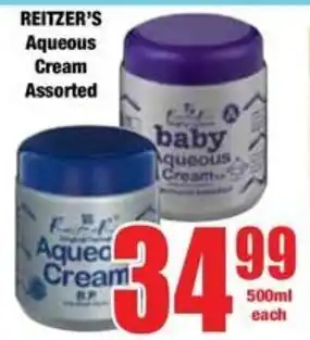Boxer REITZER'S Aqueous Cream Assorted offer