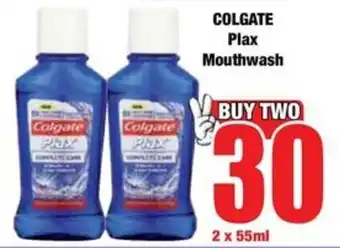 Boxer COLGATE Plax Mouthwash offer