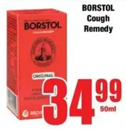 Boxer BORSTOL Cough Remedy offer