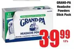 Boxer GRAND-PA Headache Powders Stick Pack offer