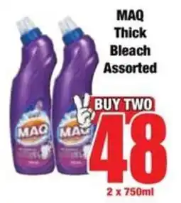 Boxer MAQ Thick Bleach Assorted offer