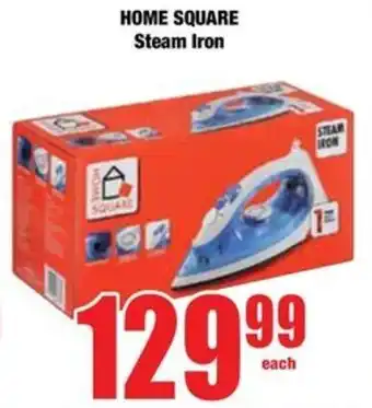 Boxer HOME SQUARE Steam Iron offer