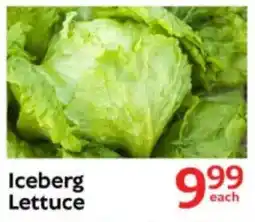 Oxford Freshmarket Iceberg Lettuce offer