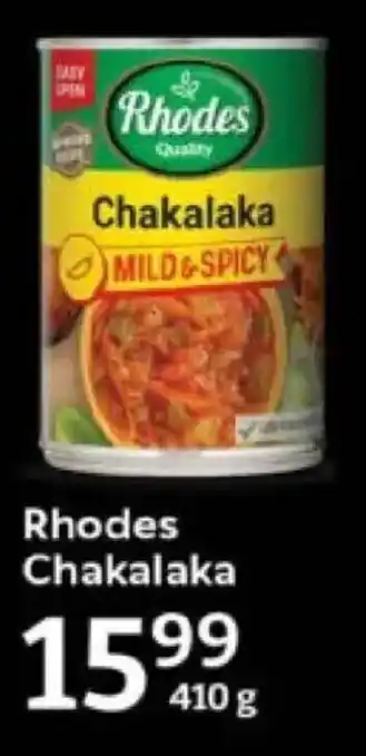Oxford Freshmarket Rhodes Chakalaka offer