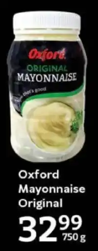 Oxford Freshmarket Oxford Mayonnaise Original offer