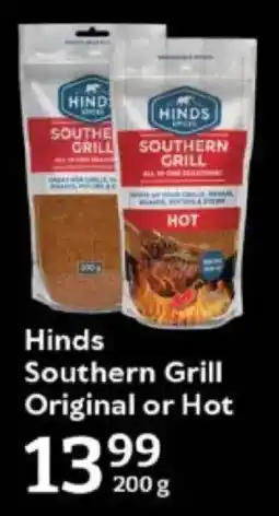 Oxford Freshmarket Hinds Southern Grill Original or Hot offer