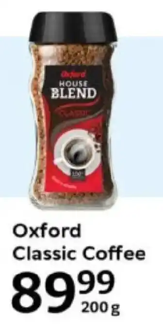 Oxford Freshmarket Oxford Classic Coffee offer