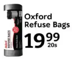Oxford Freshmarket Oxford Refuse Bags offer