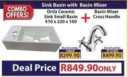 Laduma Hardware catalogue Sink Basin with Basin Mixer offer
