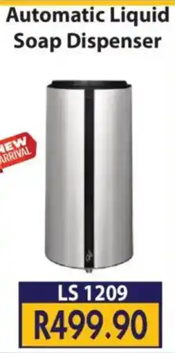 Laduma Hardware catalogue Lars Automatic Liquid Soap Dispenser offer