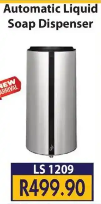 Laduma Hardware catalogue Lars Automatic Liquid Soap Dispenser offer