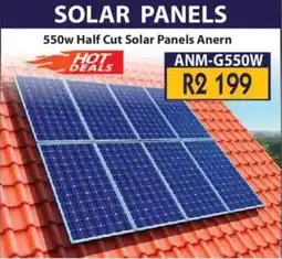 Laduma Hardware catalogue Lars 550w Half Cut Solar Panels Anern offer