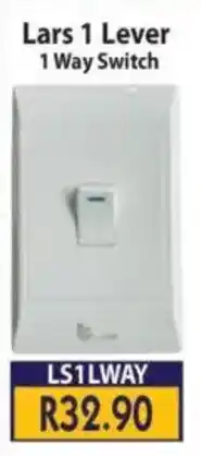 Laduma Hardware catalogue Lars 1 Lever 1 Way Switch offer