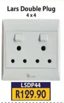 Laduma Hardware catalogue Lars Double Plug offer