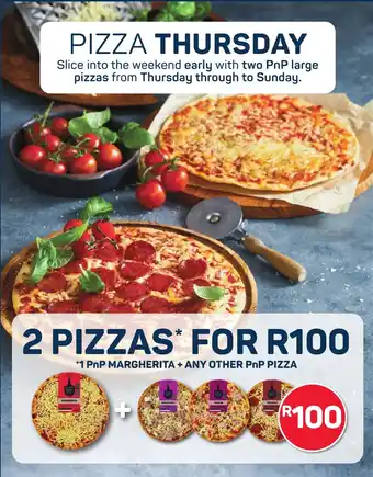 Pick n Pay Hypermarket 1 pnp margherita + any other pnp pizza offer