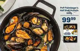 Pick n Pay Hypermarket PnP Fishmonger's Half Shell Mussels offer
