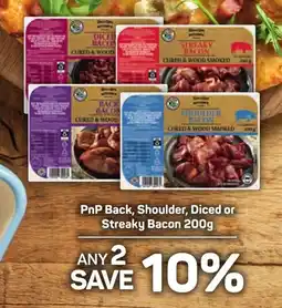 Pick n Pay Hypermarket PnP Back, Shoulder, Diced or Streaky Bacon offer