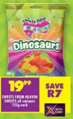 Shoprite Sweets from heaven sweets all variants offer