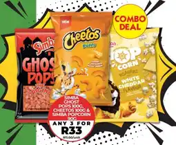1UP Simba ghost pops, cheetos & simba popcorn offer