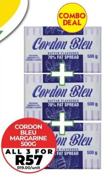 1UP Cordon Bleu Margarine offer