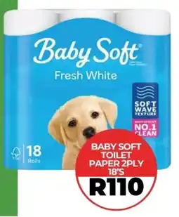 1UP Baby soft toilet paper 2ply offer